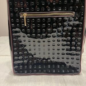 Arcadia Black Textured Women's Backpack